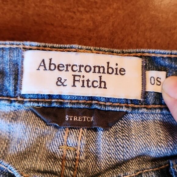 Abercrombie & Fitch Madison Low Rise Stretch Skinny Jeans, 0 Petite, Blue Wash - Picture 11 of 13